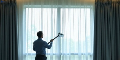 Commercial curtain steam cleaning service glenorie-nsw hotels offices