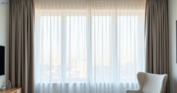 Freshly steam cleaned curtains in glenorie-nsw QLD